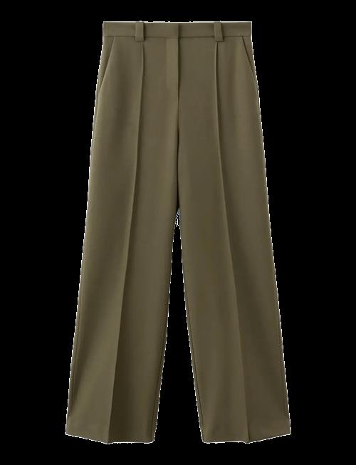 Mango | Straight Mid-Rise Trousers | 36