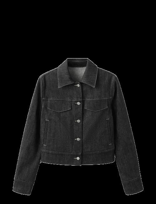 Mango | Fitted Denim Jacket With Pockets | M