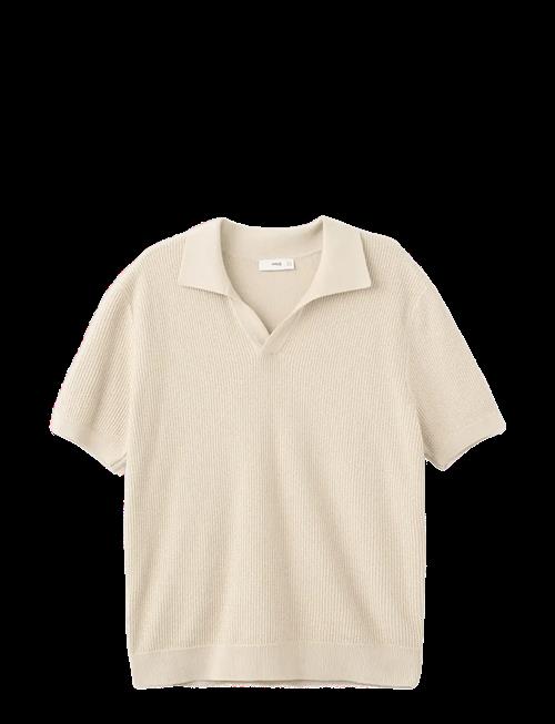 Mango | 100 Cotton Knitted Polo Structure | L