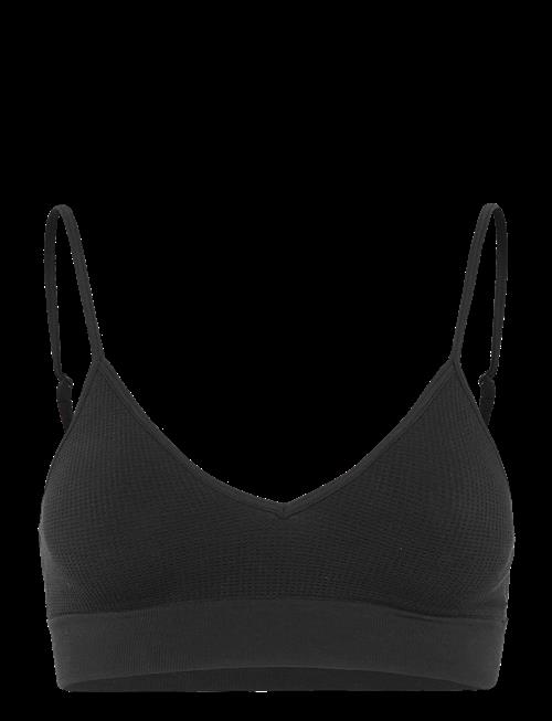 Organic Basics | Seamless Waffle Triangle Bralette | XS