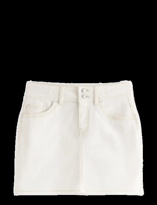 Lindex | White Denim Skirt | 146/152