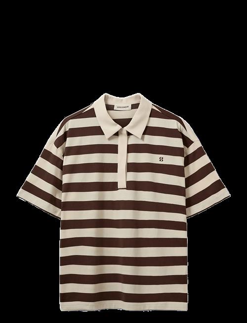 Sofie Schnoor | Pilsw Oversize Striped Polo Shirt | L
