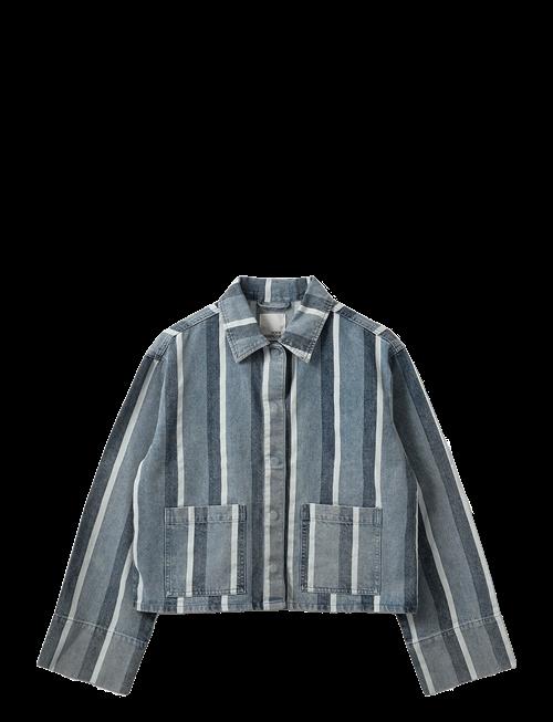 Sofie Schnoor | Tazasw Striped Denim Jacket | 42