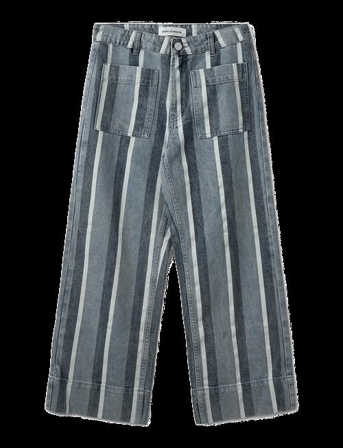 Sofie Schnoor | Toulousesw Striped Cropped Jeans | 38