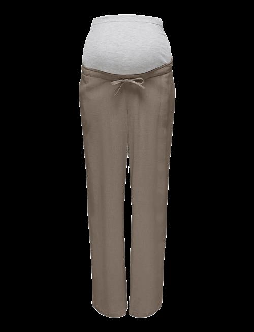 Only Maternity | Olmsiesta Mw Pull-Up Linen Bl Pant Noos | L x 32