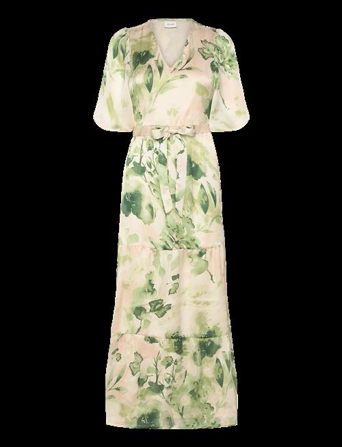 Vila | Vimolina V-Neck 2/4 Ankle Dress/Dc/R | 36