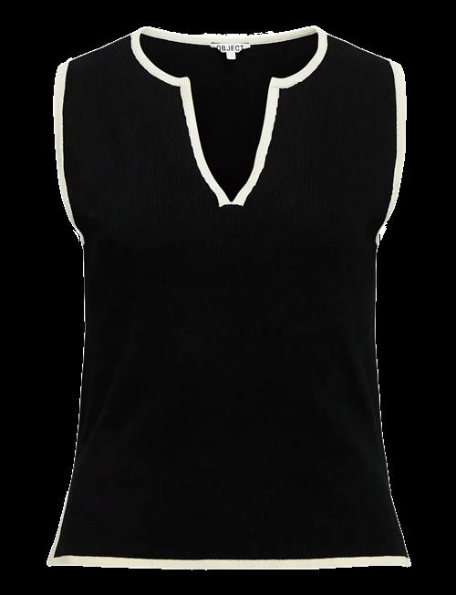Object | Objviva S/L Re V-Neck Knit Top Noos | XS