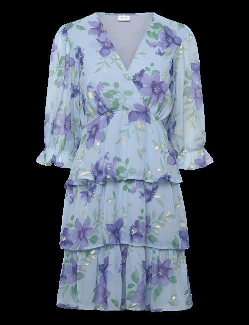 Vila | Vimagnolia 3/4 -Neck Short Dress/Dc/Ka | 40