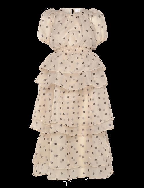 Vila | Vivane S/S O-Neck Midi Dress/Dc/Ka | 34