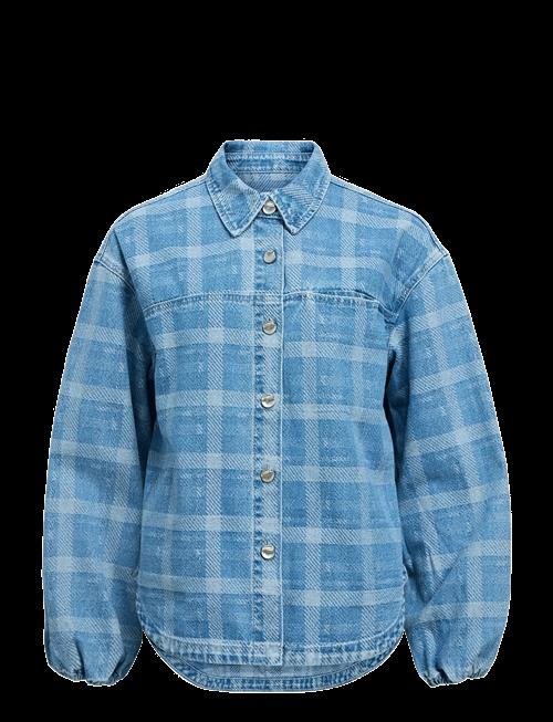 Object | Objchecky L/S Re Denim Shirt 143 | 40