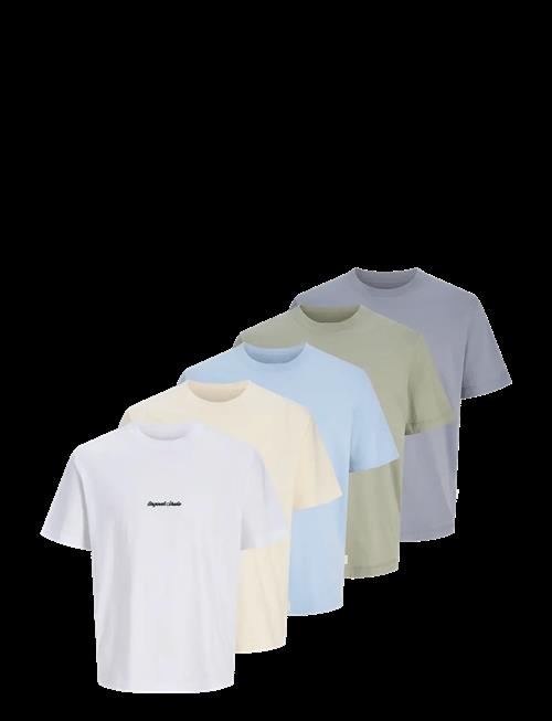 Jack & Jones | Jornorrebro Emb Tee Ss Cn 5Pk Mp | XL