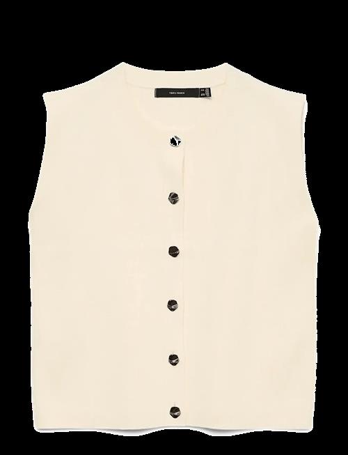 Vero Moda | Vmgold Sl O-Neck Button Vest Boo | S