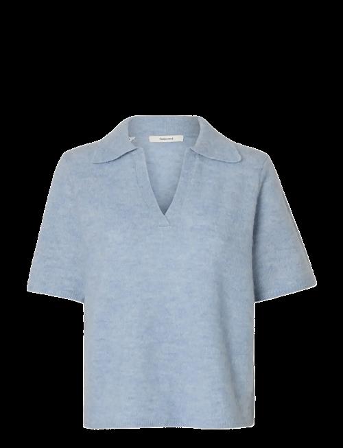 Selected | Slflulu Ss Knit Polo Noos | L