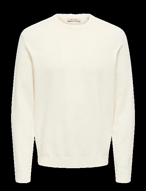 ONLY & SONS | Onstim Reg Ls Linen Crew Knit Noos | XXL