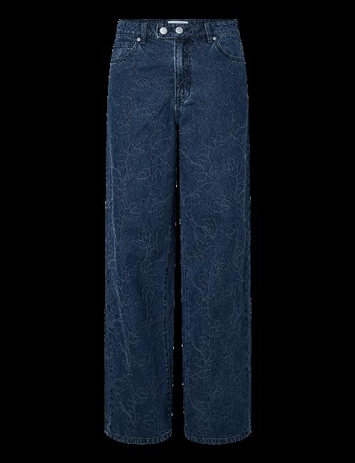 YAS | Yasalia Mw Embroidery Wide Jeans S. 02 | 28 x 32