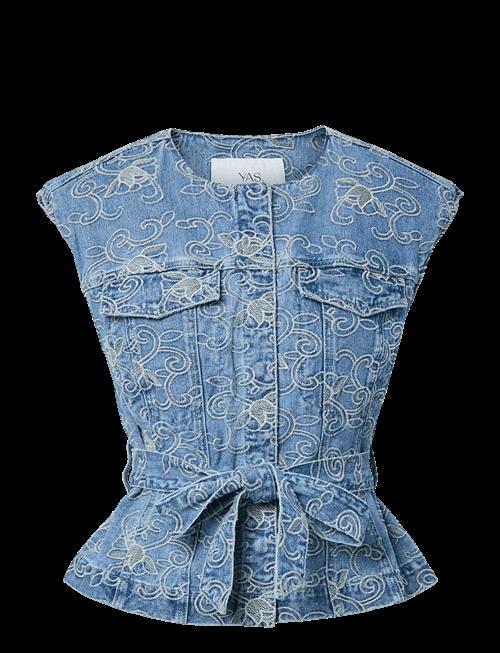 YAS | Yaskari Denim Waistcoat | 34