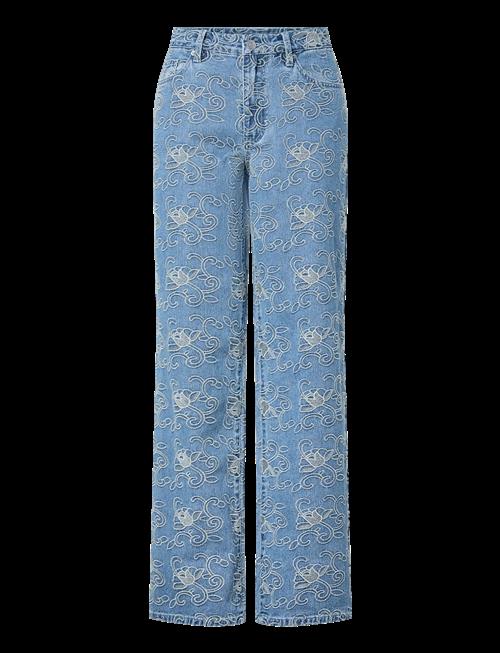 YAS | Yassia Mw Emb Straight Jeans | 30 x 32