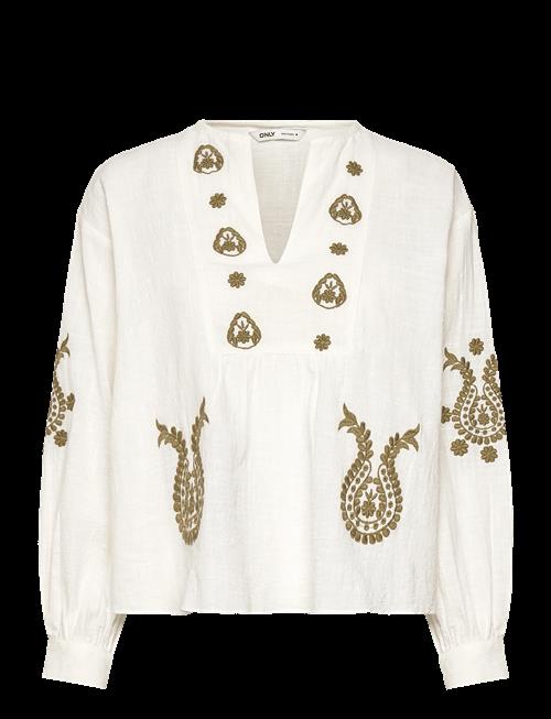 ONLY | Onlmoon L/S Emb Top Wvn Noos | M