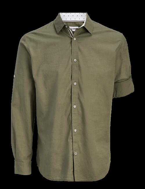 Jack & Jones | Jjhenry Slub Detail Shirt Ls | M