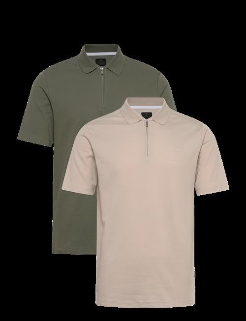 Jack & Jones | Jprblaethan Ss Zip Polo 2Pk Mp | L