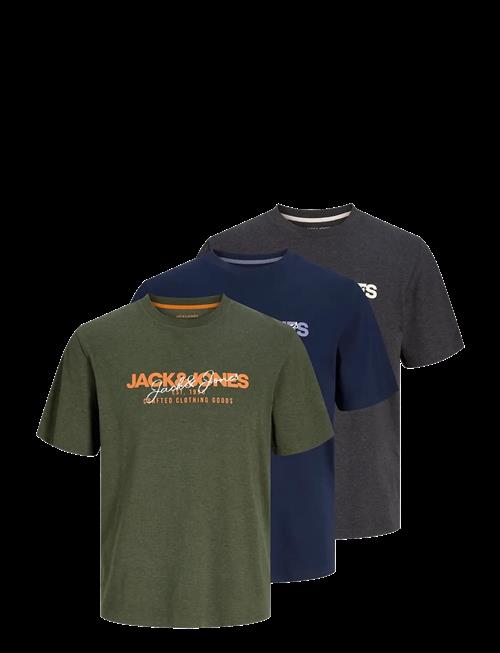 Jack & Jones | Jjalvis Tee Ss Crew Neck 3Pk Mp | M