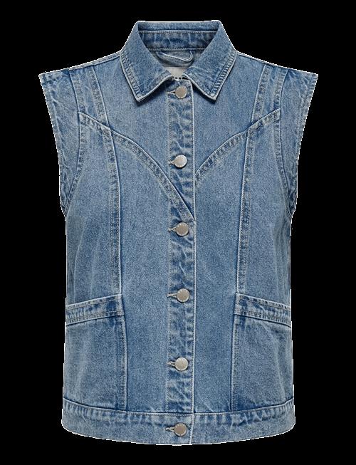ONLY | Onlkennedy Sl Dnm Waistcoat Bj Noos | S