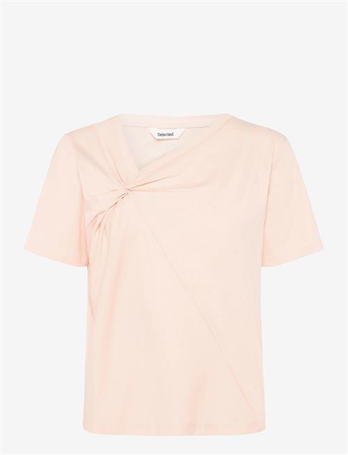 Selected | Slfmila Twisted Ss Tee | L