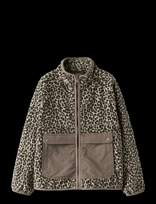 name it | Nkfmeeko Fleece Jacket Aop | 152