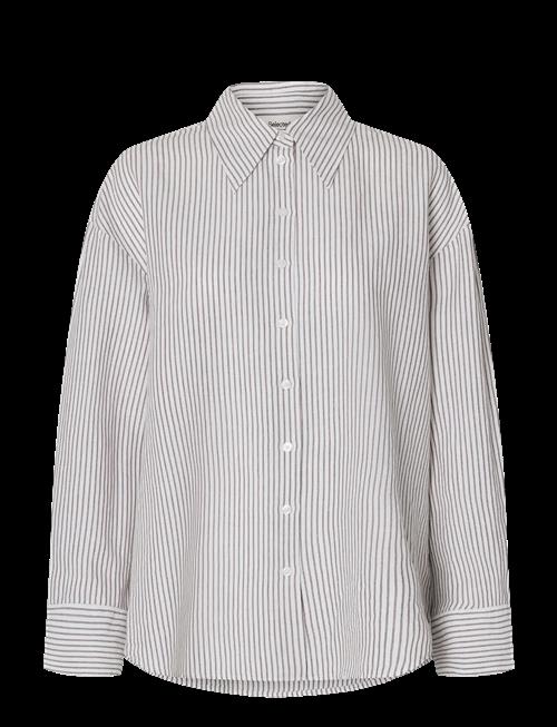 Selected | Slwcleo Oversize Linen Blend Shirt Noos | 38