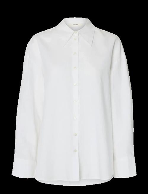 Selected | Slwcleo Oversize Linen Blend Shirt Noos | 44