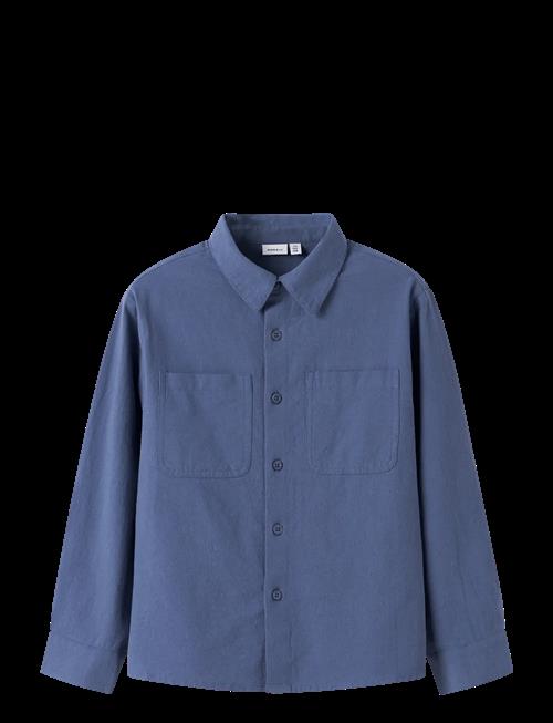 name it | Nkmderik Ls Overshirt | 134-140