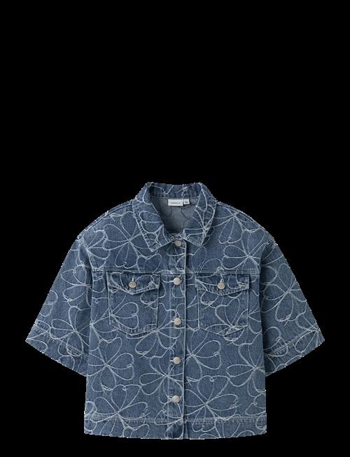 name it | Nkfevelyn 2/4 Jacq Dnm Shirt 2928-Jq D | 164