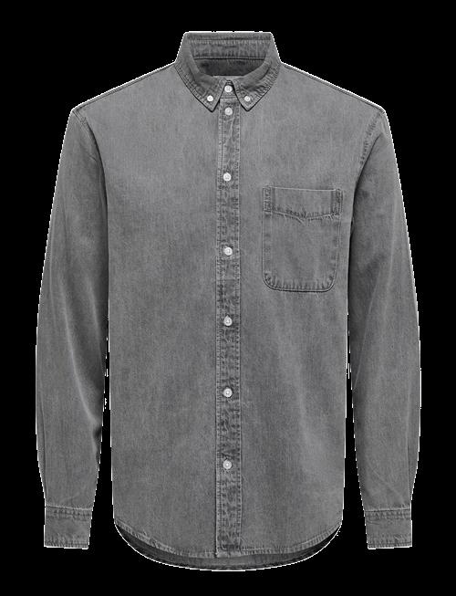 ONLY & SONS | Onsorson Regular Yfm Dnm Shirt Noos | XS