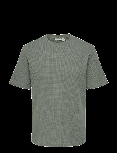 ONLY & SONS | Onstobie Reg Ss Waffle Tee Noos | XS