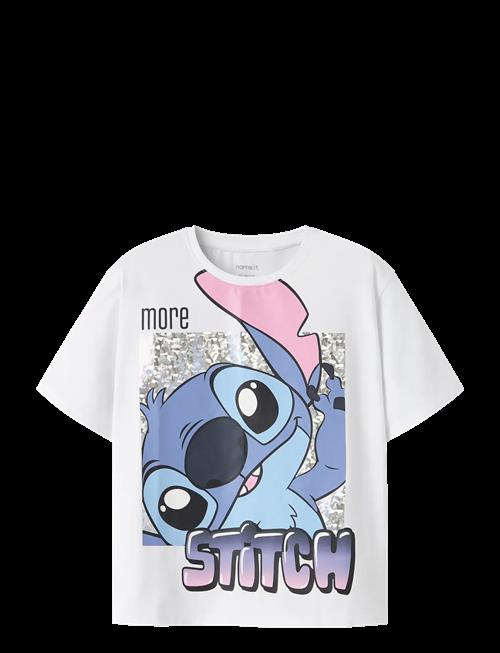 name it | Nkffora Stitch Ss Nreg Top Box Noos Wdi | 122-128
