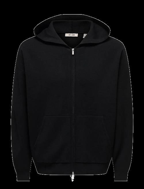 ONLY & SONS | Onssade Ovz Ls Zip Cardigan Knit | XL