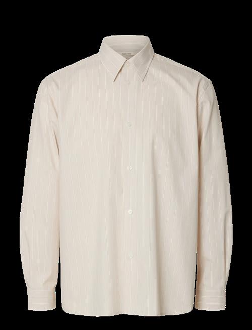 Selected | Slhrlxben Stripe Ls Shirt | XL