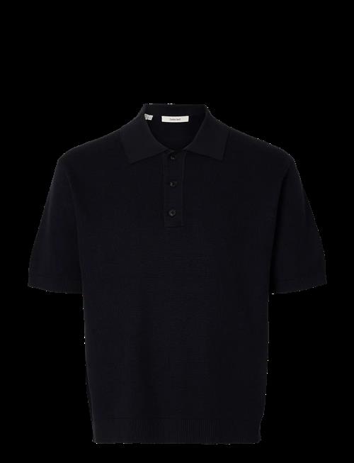 Selected | Slhdane Ss Knit Relaxed Polo Noos | L