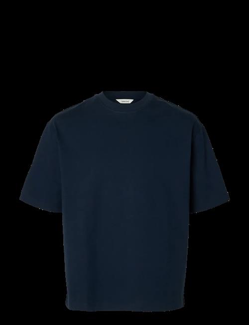 Selected | Slmrelaxaspen 2-Ply Ss O-Neck Noos | XXL