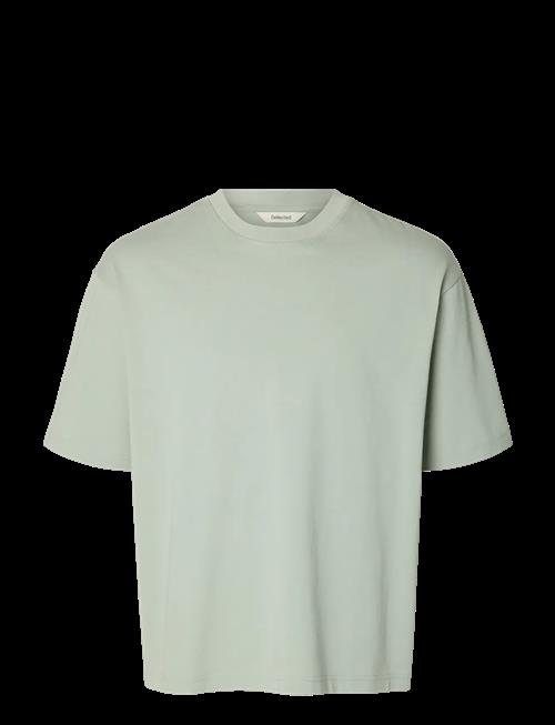 Selected | Slmrelaxaspen 2-Ply Ss O-Neck Noos | M