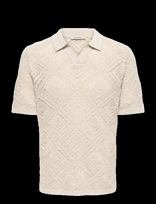 ONLY & SONS | Onskolmar Life Reg 5 Ss Resort Knit | S