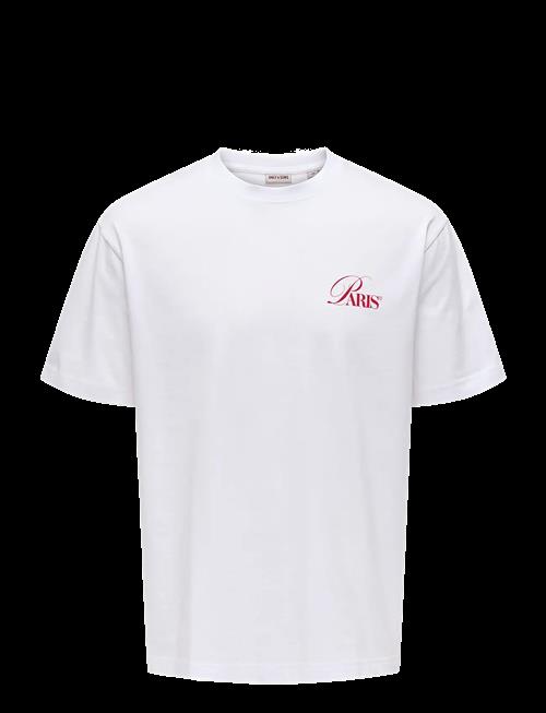 ONLY & SONS | Onsfred Elegants Rlx Ss Tee | XS