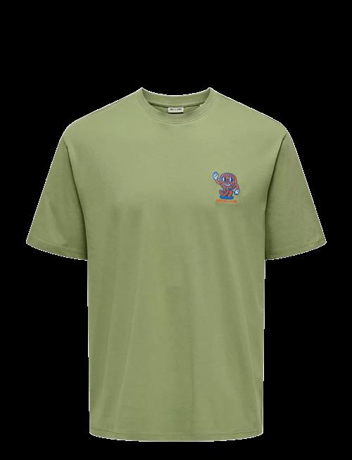 ONLY & SONS | Onsfred Life Opt 4 Rlx Ss Tee Vd | S