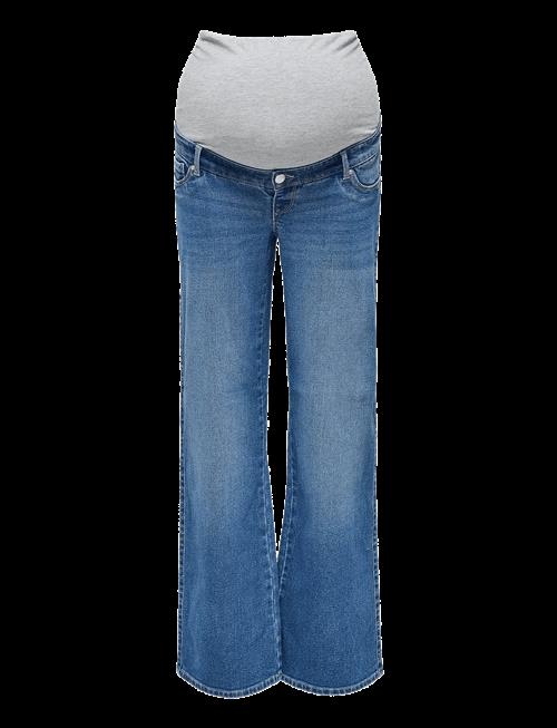 Only Maternity | Olmsnow Hw Wide Dnm Jeans Pim Box Noos | L x 32