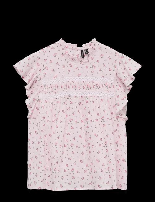 Vero Moda | Vmtrine Sl Lace Top Wvn Noos | L