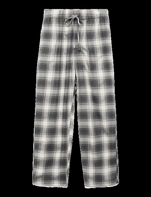 Mango | Check Flannel Trousers | M