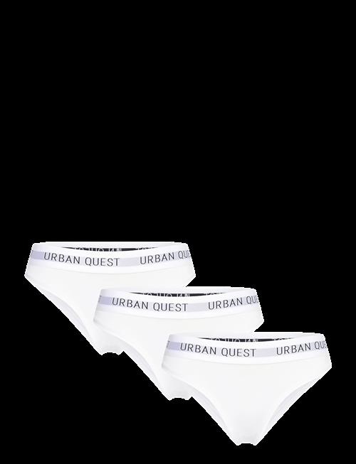 URBAN QUEST | 3-Pack Women Bamboo Bikini Brief | XS