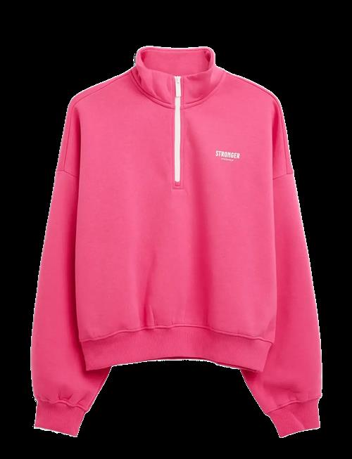 STRONGER | Half Zip Sweatshirt | S