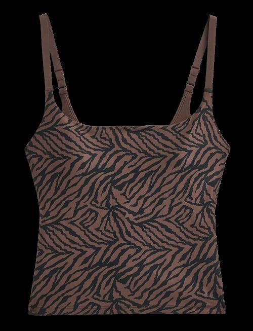 STRONGER | The Printed One Strap Tank Top | S