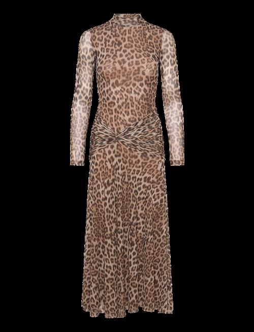 Bardot | Lea Printed Mesh Midi Dress | M